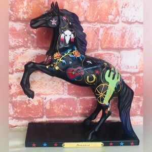 Trail of Painted Ponies 8" Bonanza Wild West Resin Horse Figurine by Enesco